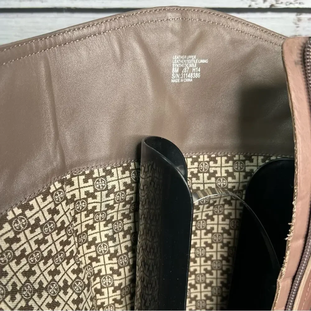 Tory‎ Burch Size 8 Riding Boot Leather Fulton 55mm Boot 31148386
